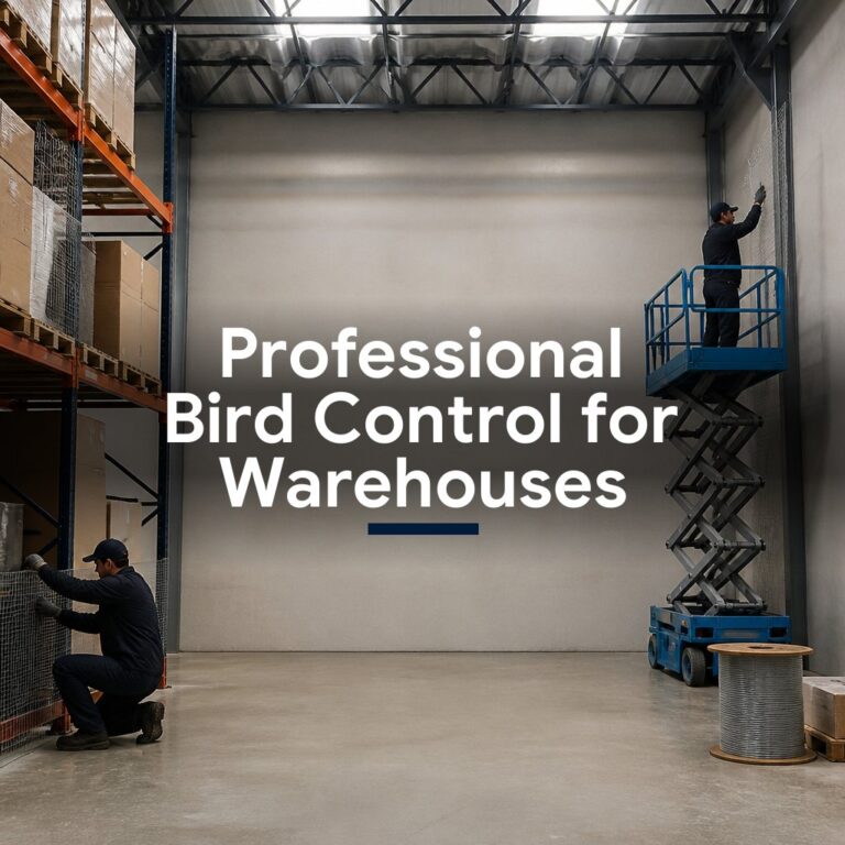 Professional Bird Control for Warehouses