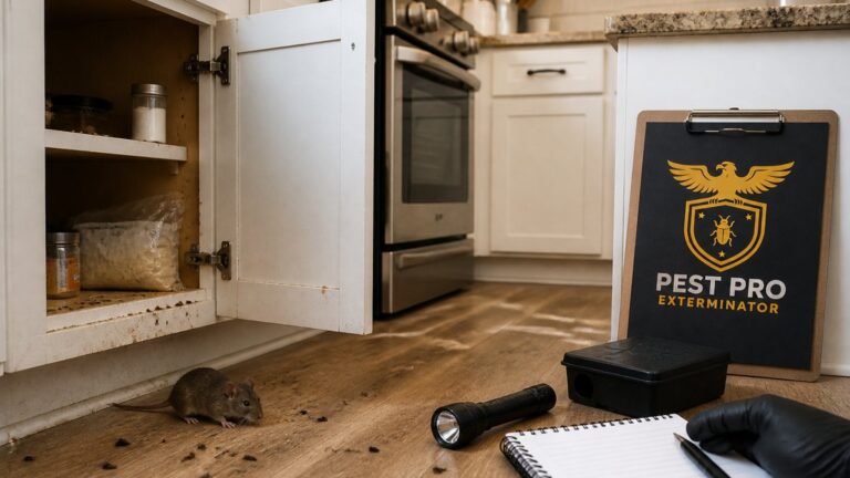 Signs of Rodent Infestation in Kitchen